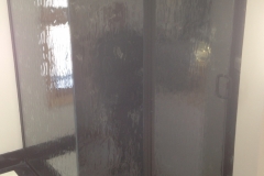 semi frameless shower door oil rubbed bronze swing door